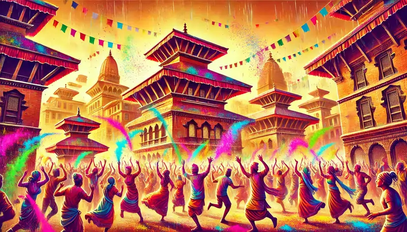 holi-festival-chakan-dya-jatra